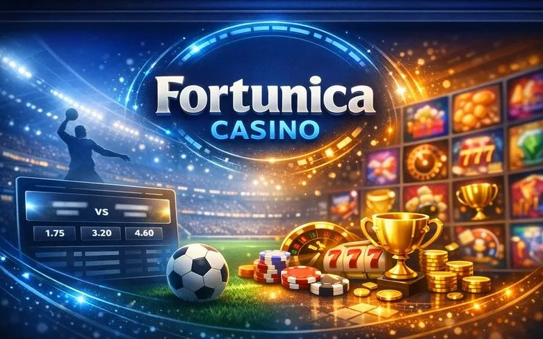 Fortunica Casino bonus page hero banner