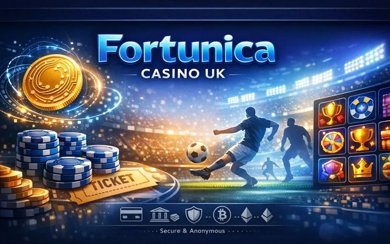 Fortunica Casino login page banner
