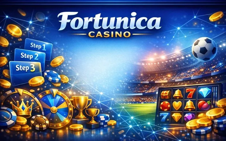 Fortunica Casino registration page